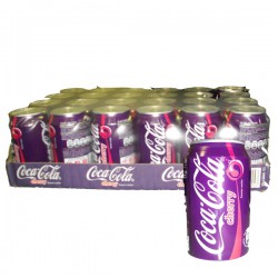 Canettes originales Coca Cola 24 x 0,33 L € 26,99 LIVRAISON GRATUITE