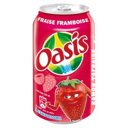 Oasis fraise framboise 33cl x 24